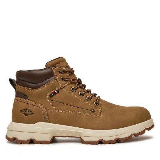 Trzewiki Lee Cooper PCTT0002S Brązowy Lee Cooper 42 promocyjna cena eobuwie.pl