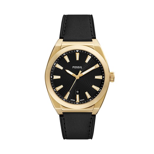 Zegarek Fossil FS6089 Czarny Fossil one size eobuwie.pl