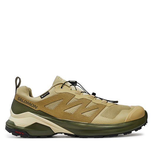 Buty do biegania Salomon X-Adventure Gore-Tex L47592500 Zielony Salomon 47.13 eobuwie.pl