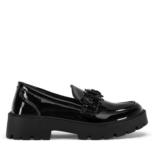 Loafersy DeeZee CM231124-4 Czarny ze sklepu eobuwie.pl w kategorii Półbuty dziecięce - zdjęcie 177421765