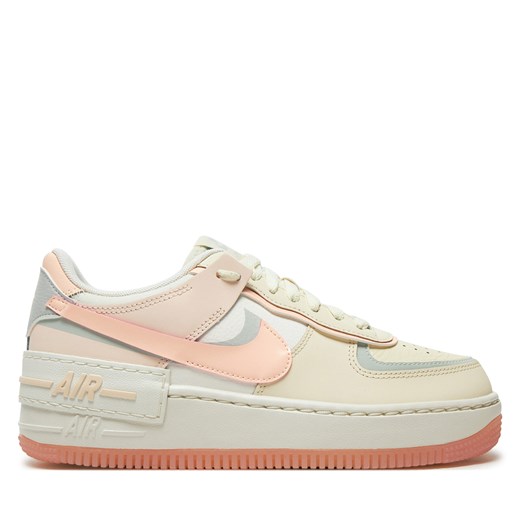 Sneakersy Nike W Af1 Shadow DZ1847 105 Beżowy Nike 39 wyprzedaż eobuwie.pl
