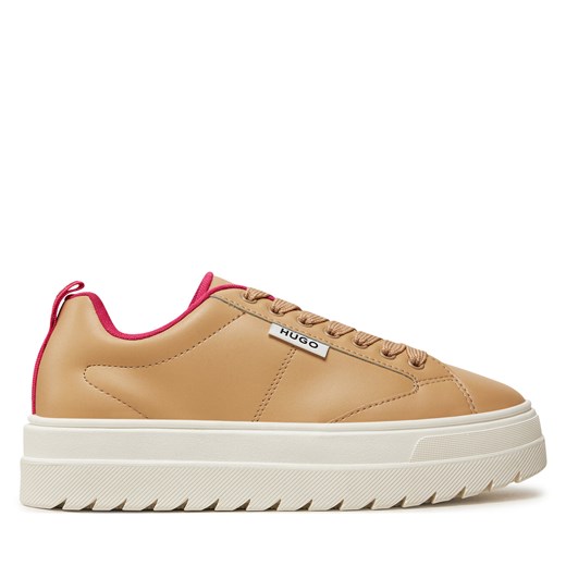 Sneakersy Hugo Lyssa Tenn 50520718 Beżowy 40 eobuwie.pl