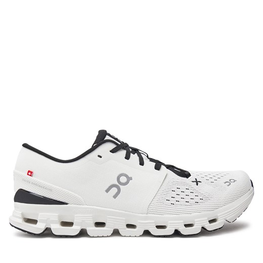 Buty do biegania On Cloud X 4 3ME30040791 Écru ze sklepu eobuwie.pl w kategorii Buty sportowe męskie - zdjęcie 177422898