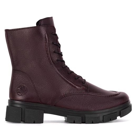 Botki Rieker Y7107-35 Bordowy Rieker 37 eobuwie.pl