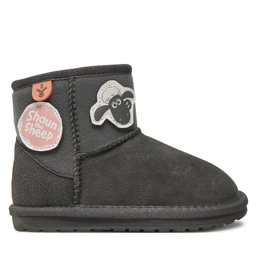 Śniegowce EMU Australia Shaun The Sheep Play K13152 Szary Emu Australia 31 okazja eobuwie.pl