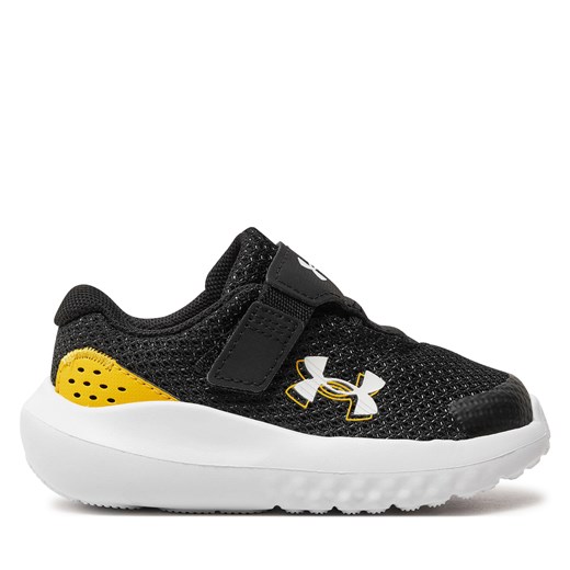 Buty do biegania Under Armour Infant UA Surge 4 AC 3027105 Czarny ze sklepu eobuwie.pl w kategorii Buty sportowe dziecięce - zdjęcie 177423676