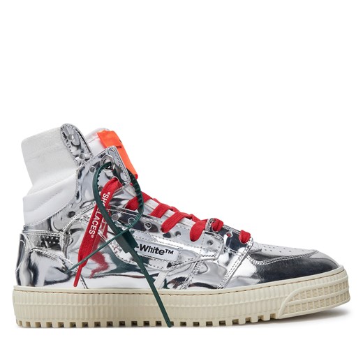 Sneakersy Off-White OMIA065F22LEA0067272 Srebrny 41 eobuwie.pl