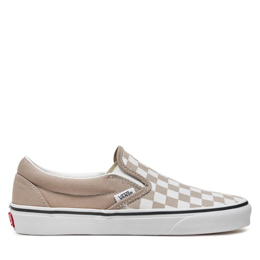 Tenisówki Vans Classic Slip On VN0A2Z41HCZ1 Beżowy ze sklepu eobuwie.pl w kategorii Trampki damskie - zdjęcie 177423946