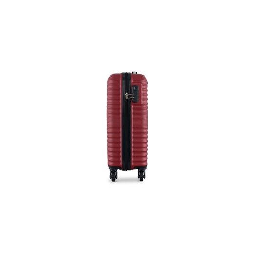 Semi Line Walizka kabinowa T5745-1 Bordowy Semi Line uniwersalny MODIVO