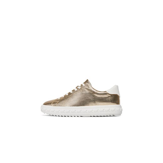 MICHAEL Michael Kors Sneakersy Grove Lace Up 43R4GVFS1M Złoty Michael Michael Kors 37 MODIVO