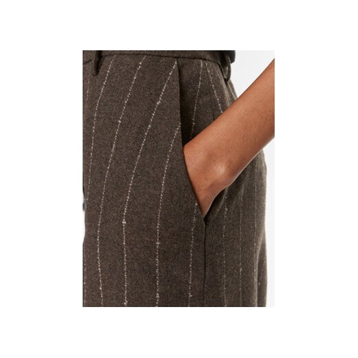 Remain Spodnie materiałowe BCR759 Brązowy Regular Fit Remain 34 MODIVO