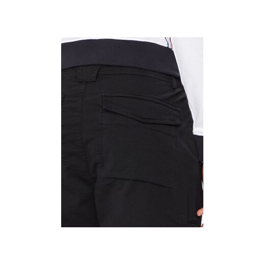 Aeronautica Militare Spodnie cargo 241PA1582CT3255 Czarny Regular Fit Aeronautica Militare 52 MODIVO