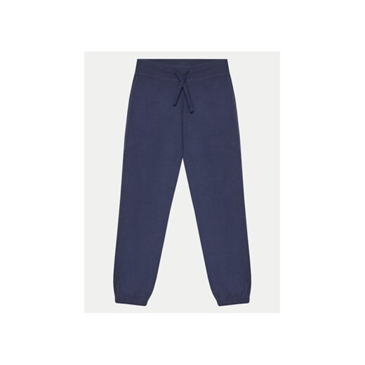United Colors Of Benetton Spodnie dresowe 3EB5CF05L Granatowy Regular Fit United Colors Of Benetton 140 MODIVO