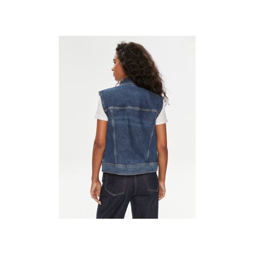 Lee Bezrękawnik Rider 112349537 Niebieski Regular Fit Lee S MODIVO