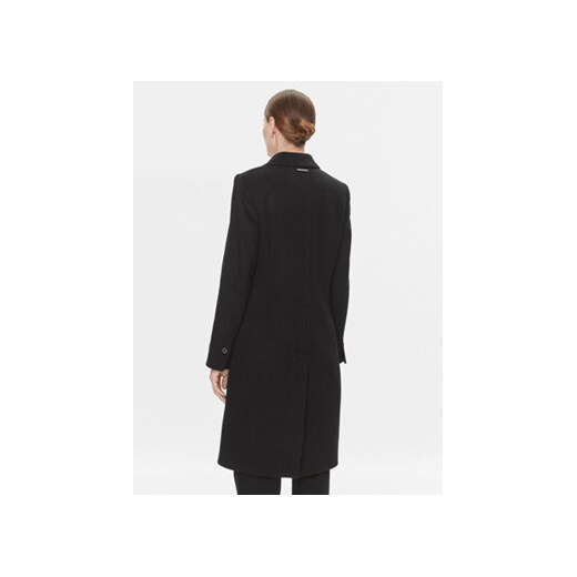 Calvin Klein Płaszcz wełniany Essential K20K206877 Czarny Regular Fit Calvin Klein 34 MODIVO