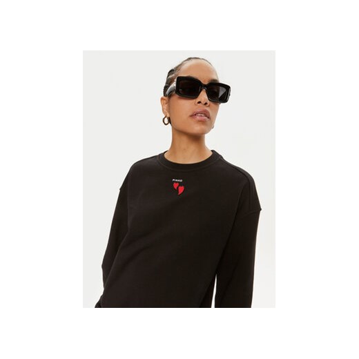 Pinko Bluza Nella 102199 A1TM Czarny Regular Fit Pinko M MODIVO