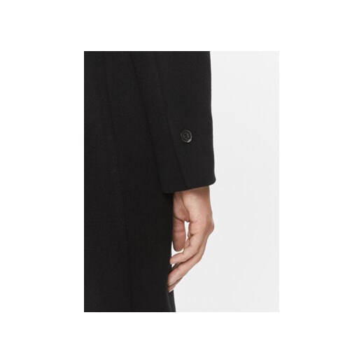 Calvin Klein Płaszcz wełniany Essential K20K206877 Czarny Regular Fit Calvin Klein 34 MODIVO