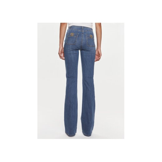 Elisabetta Franchi Jeansy PJ-39S-41E2-V345 Niebieski Regular Fit Elisabetta Franchi 28 MODIVO