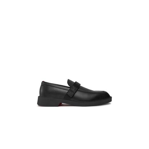 HUGO Półbuty Iker 50536228 Czarny ze sklepu MODIVO w kategorii Buty eleganckie męskie - zdjęcie 177432308
