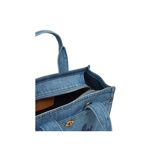 Coach Torebka Cargo CR659 Granatowy Coach uniwersalny MODIVO