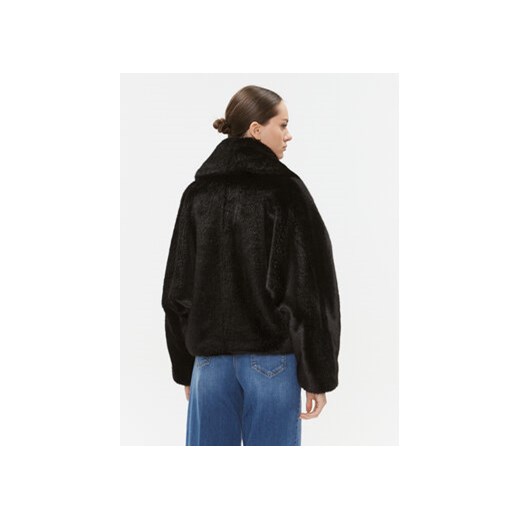 Elisabetta Franchi Futro CP-51A-37E2-V980 Czarny Relaxed Fit Elisabetta Franchi 40 MODIVO