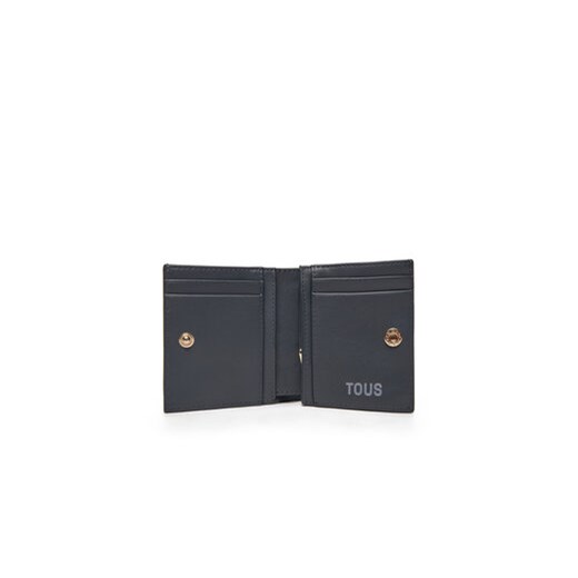 TOUS Mały Portfel Damski Kaos Mini Lines 2002183648 Szary Tous one size MODIVO