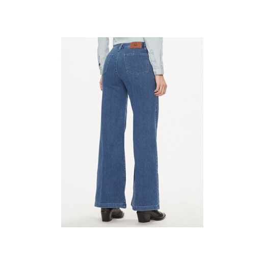 United Colors Of Benetton Jeansy 4AC6574X5 Niebieski Wide Leg United Colors Of Benetton 40 MODIVO