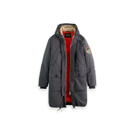 Scotch & Soda Parka 169114 Szary Regular Fit XXL MODIVO
