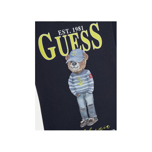 Guess T-Shirt L5RI17 K8HM4 Granatowy Regular Fit Guess 7Y MODIVO