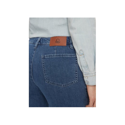 United Colors Of Benetton Jeansy 4AC6574X5 Niebieski Wide Leg United Colors Of Benetton 38 MODIVO