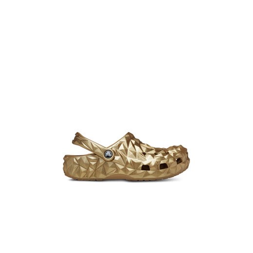 Crocs Klapki Cls Metallic Geometric Clog 210002 Złoty Crocs 38_39 MODIVO