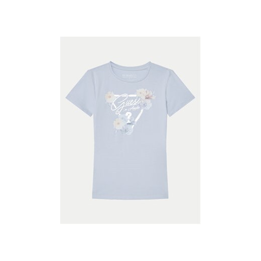 Guess T-Shirt J5RI22 K6YW4 Błękitny Regular Fit Guess 12Y MODIVO
