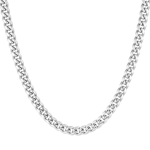 Łańcuszek ICED STUFF Miami Cuban Link Białe złoto Iced Stuff 55 eobuwie.pl