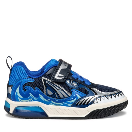 Sneakersy Geox J Inek J559CD 01450 C0693 D Granatowy ze sklepu eobuwie.pl w kategorii Buty sportowe dziecięce - zdjęcie 177444726