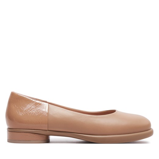 Baleriny ECCO 22230301084 Beżowy Ecco 41 eobuwie.pl