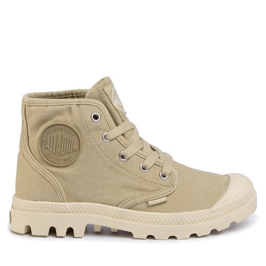 Trapery Palladium Pampa Hi 92352-238-M Beżowy ze sklepu eobuwie.pl w kategorii Workery damskie - zdjęcie 177444788