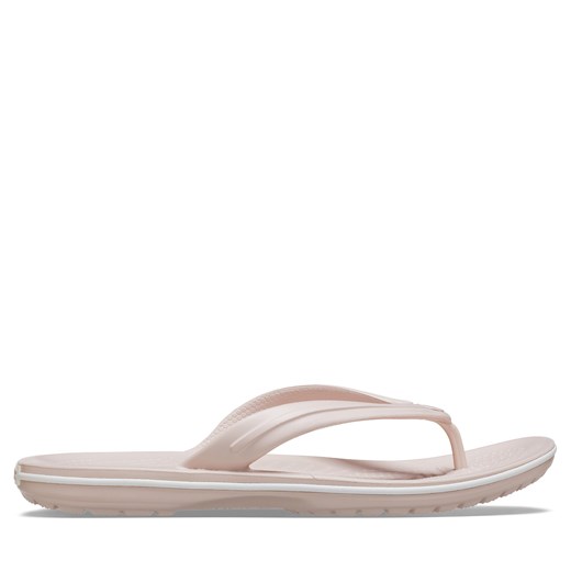 Japonki Crocs Crocband Flip 11033 Beżowy Crocs 43 eobuwie.pl