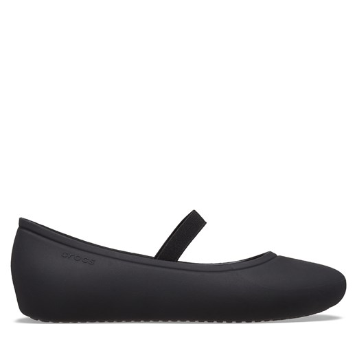 Baleriny Crocs Brooklyn Flat K 209429 Czarny Crocs 30 okazyjna cena eobuwie.pl