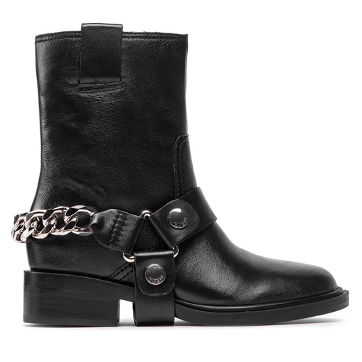 Kowbojki Guess Ruben FL7RUB LEA10 Czarny Guess 35 eobuwie.pl okazja