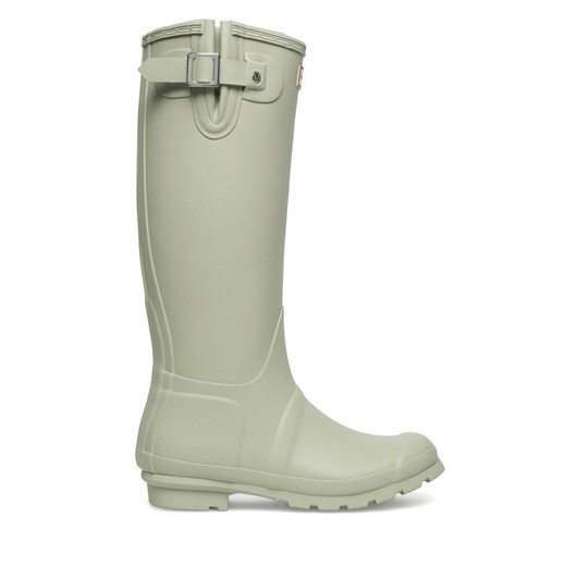 Kalosze Hunter HFW-005 Zielony ze sklepu eobuwie.pl w kategorii Kalosze damskie - zdjęcie 177445527