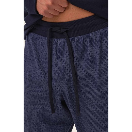 Henderson bawełniana piżama męska Hunt 41920-59X, Kolor granatowy, Rozmiar 2XL, Henderson XL wyprzedaż Intymna