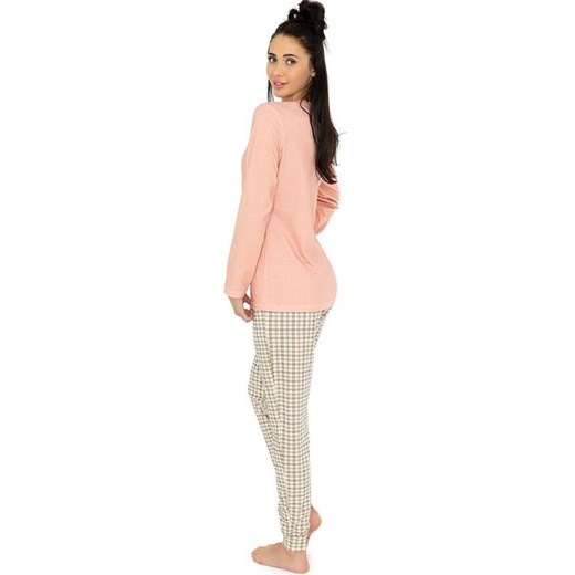 Bawełniana piżama damska 262, Kolor mokka, Rozmiar L, leptir ze sklepu Intymna w kategorii Piżamy damskie - zdjęcie 177448206