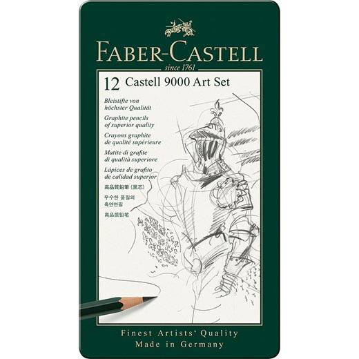 Faber-Castell Ołówki (12 szt.) &quot;Castell 9000&quot; ze sklepu Limango Polska w kategorii Akcesoria biurowe - zdjęcie 177449749