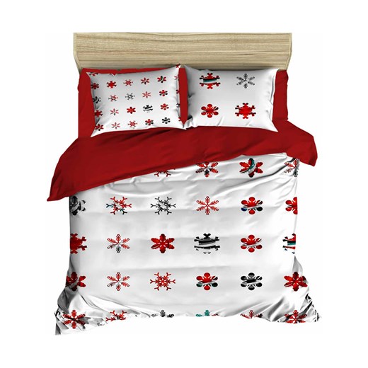 Colorful Cotton Komplet pościeli w kolorze czerwono-zielono-białym ze sklepu Limango Polska w kategorii Pościele - zdjęcie 177449897