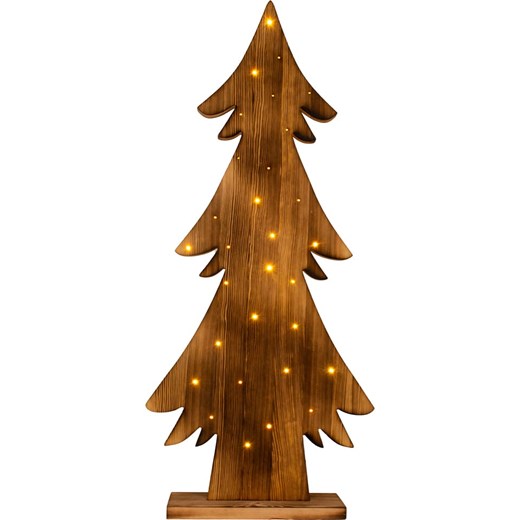 näve Lampa dekoracyjna LED w kolorze brązowym - wys. 90 cm ze sklepu Limango Polska w kategorii Dekoracje bożonarodzeniowe - zdjęcie 177449918