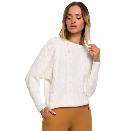 made of emotion Sweter w kolorze kremowym ze sklepu Limango Polska w kategorii Swetry damskie - zdjęcie 177450238