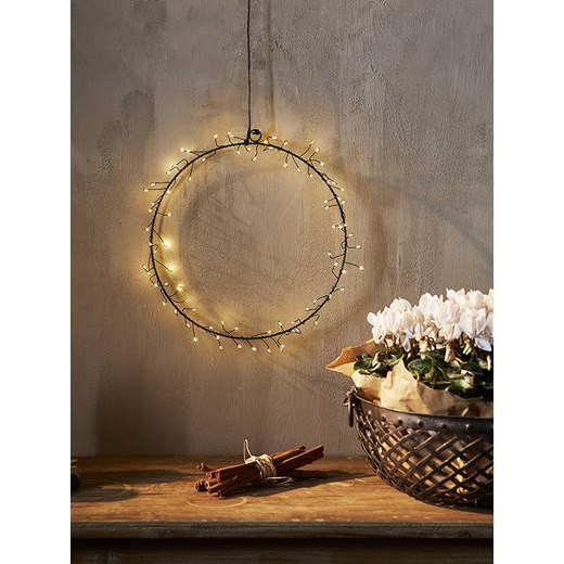 STAR Trading Dekoracyjna zawieszka LED &quot;Nike&quot; w kolorze czarnym - Ø 30 Star Trading onesize Limango Polska okazyjna cena