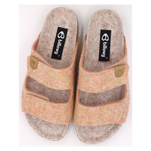 billowy Klapki w kolorze jasnoróżowym Billowy 40 okazyjna cena Limango Polska