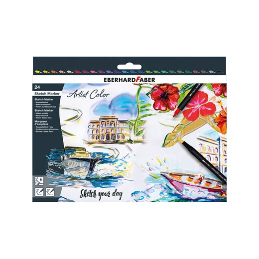 Eberhard Faber Flamastry (24 szt.) &quot;Artist Color&quot; ze sklepu Limango Polska w kategorii Zabawki - zdjęcie 177450789