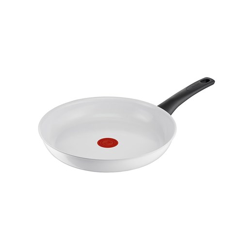 Tefal Patelnia &quot;Ceramic Control G6&quot; w kolorze białym - Ø 28 cm ze sklepu Limango Polska w kategorii Garnki - zdjęcie 177450989